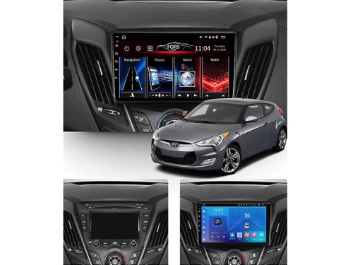 Штатная магнитола FORS.auto FS 1 LITE для Hyundai Veloster (1+32Gb, 9") 2011-2017