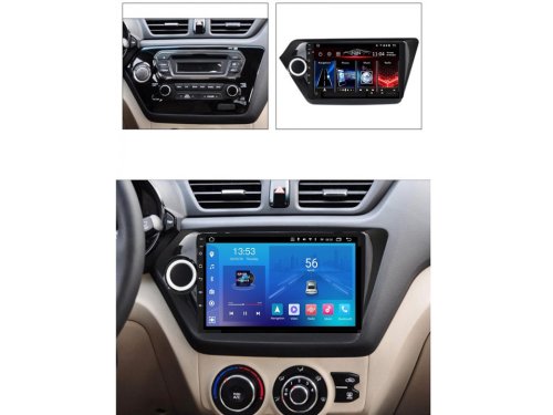 Штатная магнитола FORS.auto FS 1 LITE для Kia K2/Rio (1+32Gb, 9") 2012-2015