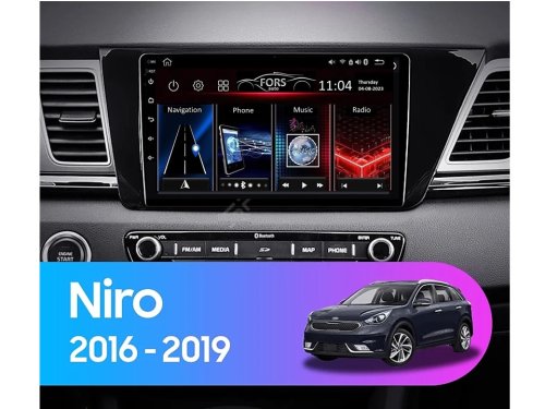 Штатная магнитола FORS.auto FS 1 LITE для Kia Niro (1+32Gb, 9") 2016-2019