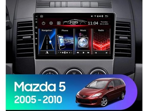 Штатная магнитола FORS.auto FS 1 LITE для Mazda 5 (1+32Gb, 9") 2005-2010