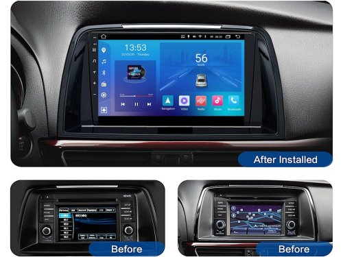 Штатная магнитола FORS.auto FS 1 LITE для Mazda 6 (1+32Gb, 9") 2012-2016