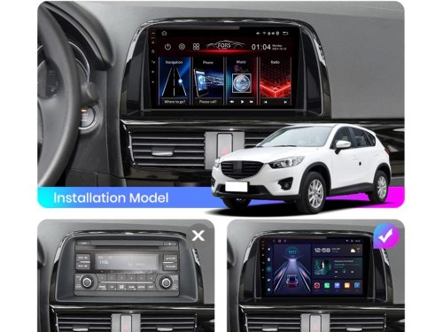 Штатная магнитола FORS.auto FS 1 LITE для Mazda CX-5 (1+32Gb, 10") 2012-2016