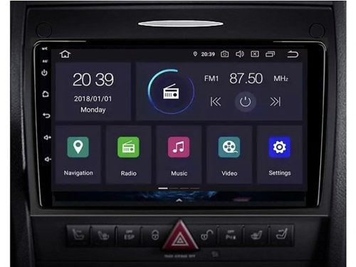 Штатная магнитола FORS.auto FS 1 LITE для Mercedes Benz SLK-Class (9 inch) 2004-2011