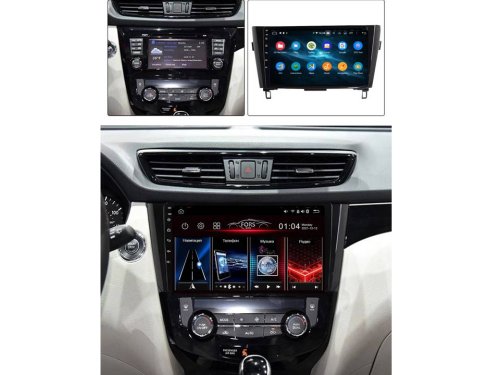 Штатная магнитола FORS.auto FS 1 LITE для Nissan Qashqai/X-trail (климат и кондиционер) 2013-2020