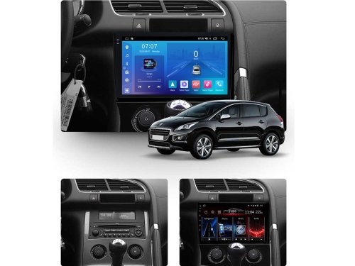 Штатна магнітола FORS.auto FS 1 LITE для Peugeot 3008/5008 (1+32Gb, 9") 2009-2016