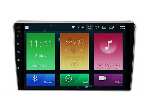 Штатная магнитола FORS.auto FS 1 LITE для Peugeot 307 (9 inch, silver) 2001-2008