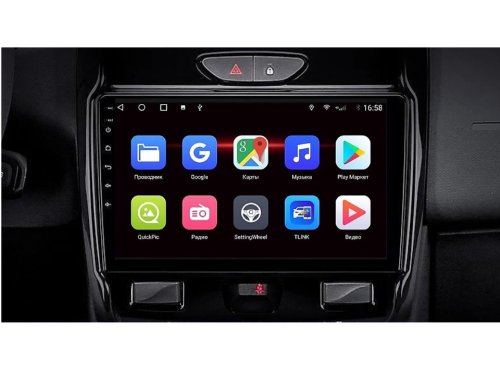 Штатная магнитола FORS.auto FS 1 LITE для Renault Duster (9 inch, UV) 2015-2020