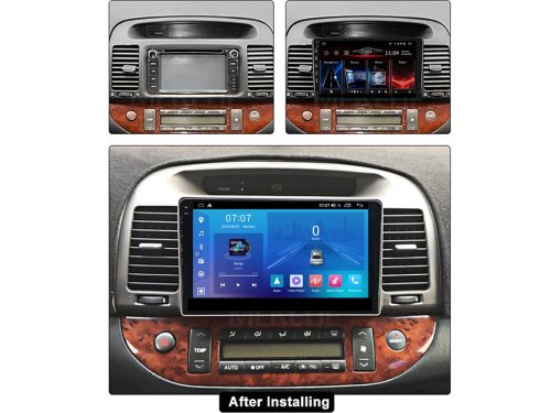 Штатная магнитола FORS.auto FS 1 LITE для Toyota Camry (1+32Gb, 9") 2002-2006