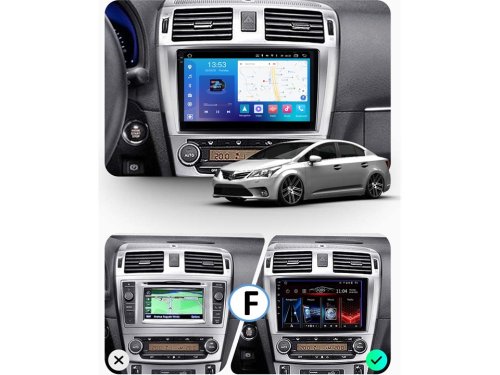 Штатная магнитола FORS.auto FS 4 PRO для Toyota Avensis (4+64Gb, 9") 2011-2015