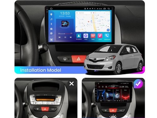 Штатная магнитола FORS.auto FS 4 PRO для Toyota Camry (4+64Gb, 10") 2012