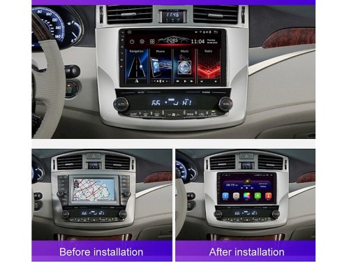 Штатна магнітола FORS.auto М300 для Toyota Avalon (3+32Gb, 9") 2010-2012