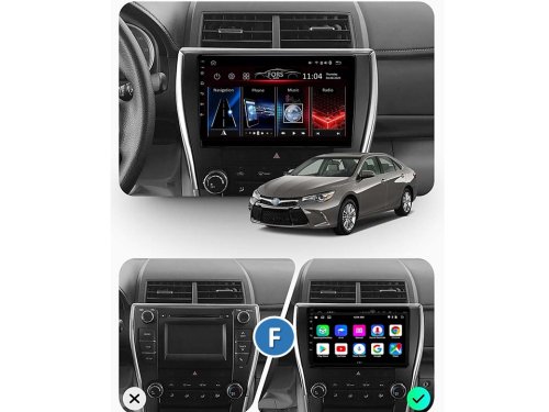 Штатна магнітола FORS.auto М300 для Toyota Camry (3+32Gb, 10") 2014-2017