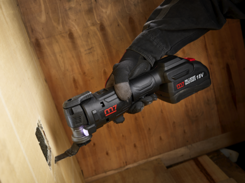 Многофункциональный инструмент (реноватор) Mighty Seven DOM-101 +акум.5Ач-2шт, зарядное устройство, кейс