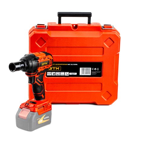 Гайковерт акум. уд. IWC18/320BL, 18В, 320Нм, 1/2", КАРКАСС (без АКБ и ЗУ)