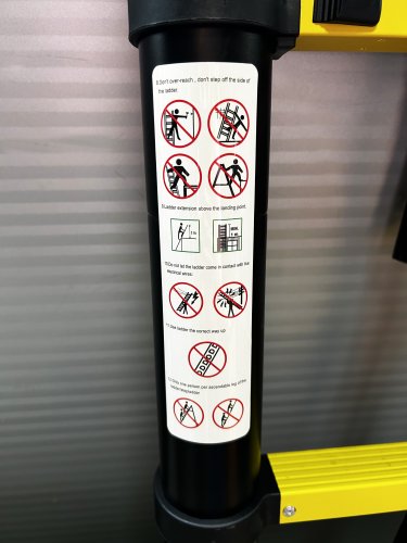 Драбина телескопічна 9сх. 2,6м