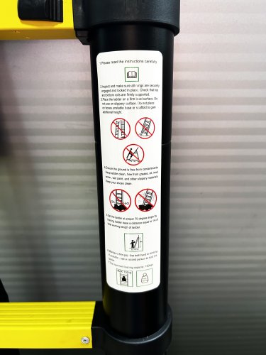 Драбина телескопічна 9сх. 2,6м