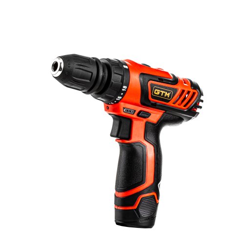 Дрель-шуруповерт акум. DS12/30, 12В, 30Нм, 2шв +акум.1,5Ач-2шт, зарядное устройство