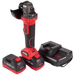 Угловая шлифмашина ак. 125мм DG-501, 18В, 3000-8000об/мин +акум.5Ач-2шт, зарядное устройство, кейс