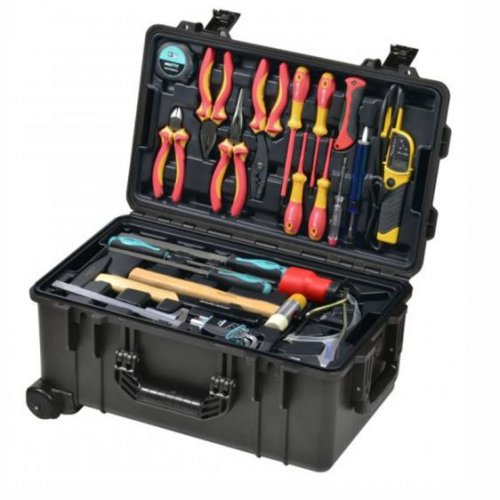 Набор инструментов 125 ед. ящик пластик. на колесах