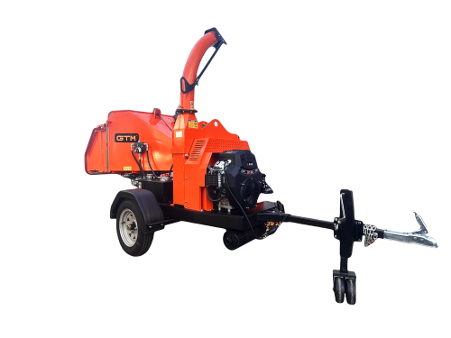 Измельчитель бенз. DCH6 25л.с., диам.веток до 18см, барабан с 2 ножами