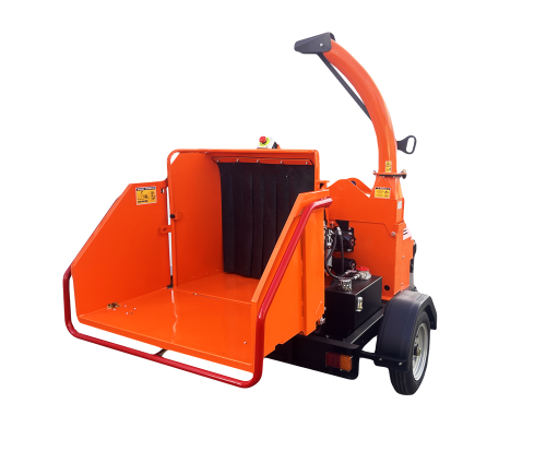 Измельчитель бенз. DCH6 25л.с., диам.веток до 18см, барабан с 2 ножами