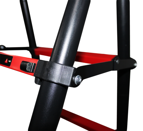 Стремянка телескопічна 6сх. верх.сх. 2м, двостороння