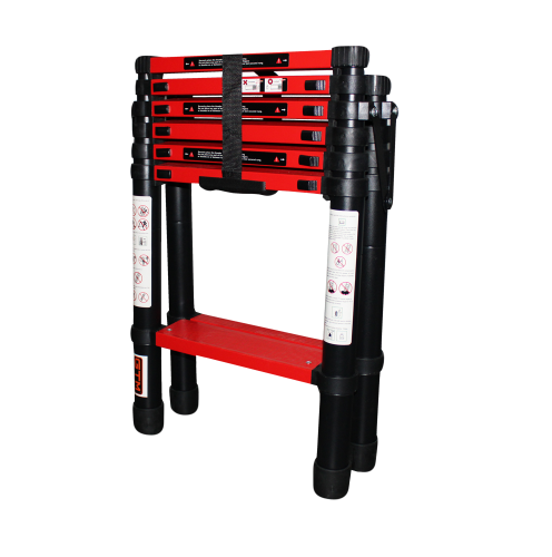 Стремянка телескопічна 6сх. верх.сх. 2м, двостороння