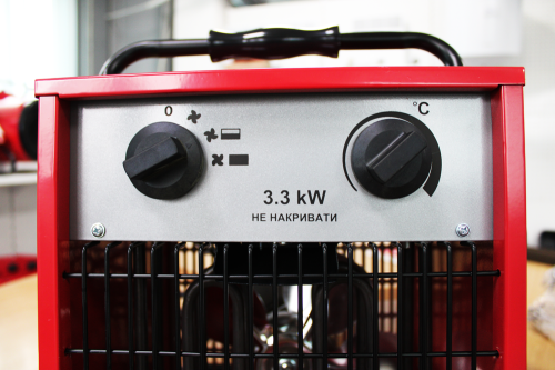 Тепловентилятор 3кВт 220В TSE-33C 662 м3/ч регулировка мощности