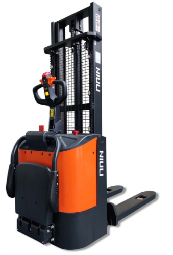 Штабелер електричний самохідний 1,5т/3,6м 2*12В/106Ah з площ. оператора, довж. вил-1150мм