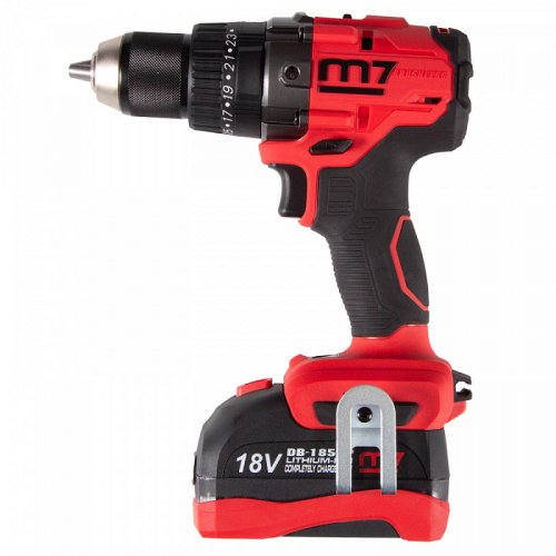 Шуруповерт ак. уд. 18В, 5Ач, DH-101, 2акк, LED, 90 Нм, 0-500/2000об/мин, патрон 1-13мм, кейс