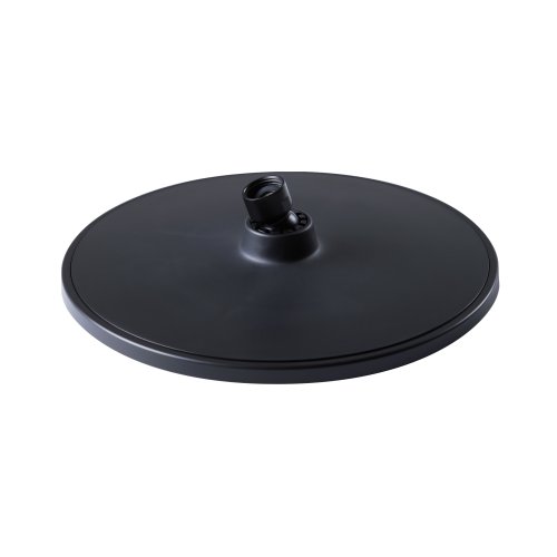 Лейка для верхнего душа Qtap Hlavova 230 мм округлая QTHLAVA228O1ZBB Black Matt