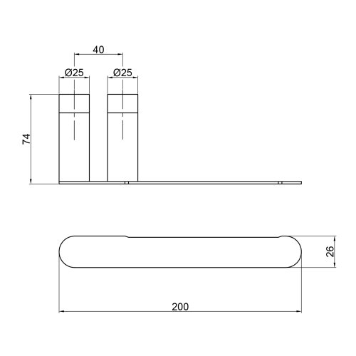 Держатель для туалетной бумаги Qtap Scorpio QTDRZAK2002103C Chrome (Dr??k)