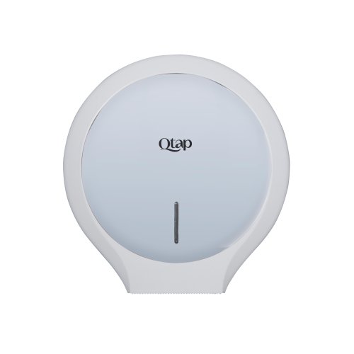 Держатель для туалетной бумаги Qtap Pohodli 270 мм QTDP100SP White/Grey (Dr??k)