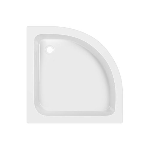 Lidz Latwa SC90x90.SAT.MID.GR Душевая кабина полукруглая, стекло тон. 4 мм + Lidz Душевой поддон KAPIELKA ST90x90x26, с панелью