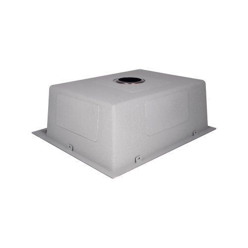 Мойка для кухни интегрированная Lidz Handmade H6050B (LDH6050BPVD43621) Brushed Black PVD 3,0/0,8 мм