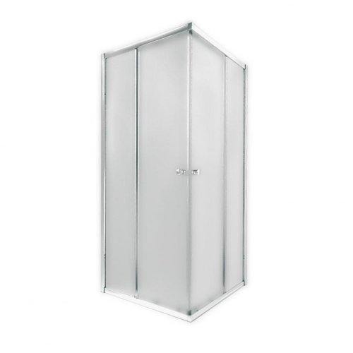 Набор Qtap: Душевая кабина квадрат., 90x90 + Поддон + Душевая панель