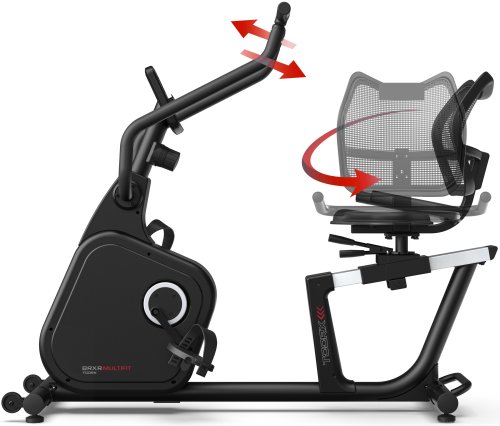 Горизонтальный велотренажер реабилитационный Toorx Recumbent Bike BRXR Multifit (BRX-RMULTIFIT)