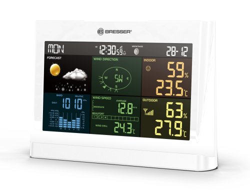 Метеостанция Bresser 5-in-1 Comfort Weather Center White (7002550GYE000)
