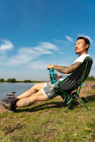 Стул раскладной Highlander Ayr Chair Green/Grey (FUR103-GG)