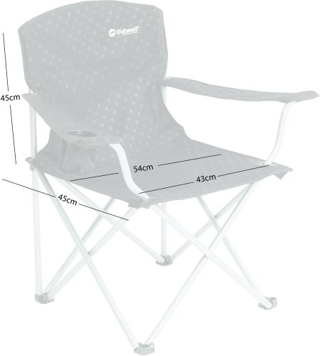 Стул раскладной Outwell Catamarca Black (470325)