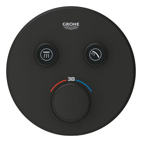 Термостат скрытого монтажа Grohe Grohtherm SmartControl с 2 кнопками управления (29507KF0)