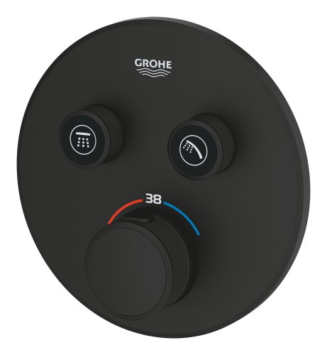 Термостат скрытого монтажа Grohe Grohtherm SmartControl с 2 кнопками управления (29507KF0)