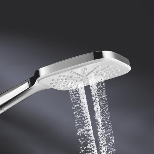 Душевой гарнитур Grohe Rainshower SmartActive Cube 130, 3 режима струи (26586LS0)