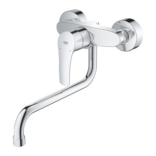 Однорычажный смеситель для мойки Grohe Eurosmart (32224003)