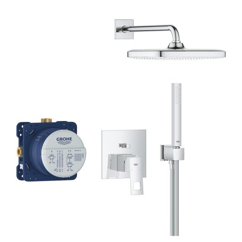 Скрытая душевая система Grohe Eurocube Tempesta 250 Cube (25289000)