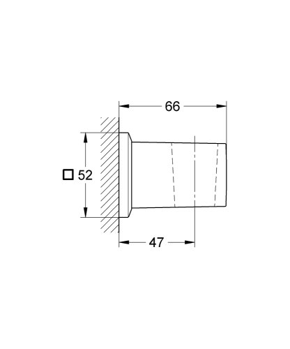 Держатель настенный Grohe Allure Brilliant (27706000)