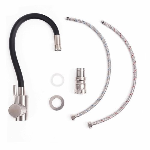 Змішувач гнучкий Platinum KT 90 (Чорний)