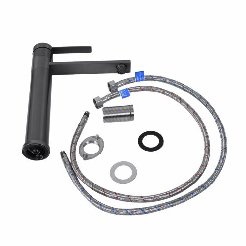 Смеситель под умывальник Platinum Handmade 419001 PVD черный