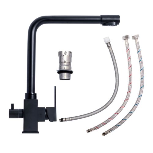 Смеситель под фильтр Platinum KT 0067 (черный)