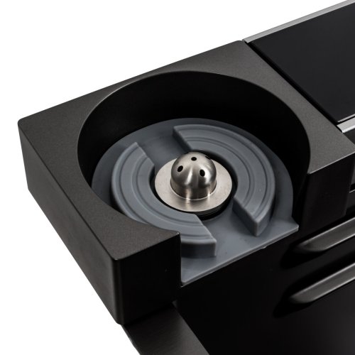 Кухонная мойка 75*45D PVD черная Platinum Handmade "ВОДОСПАД"